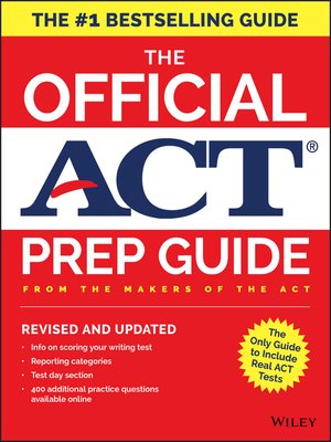 cover image of The Official ACT Prep Guide, 2018